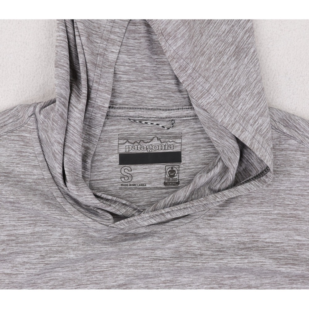 Patagonia Women's Capilene Cool Daily Hooded Lightweight Hoodie Size Small Gray - Picture 6 of 15